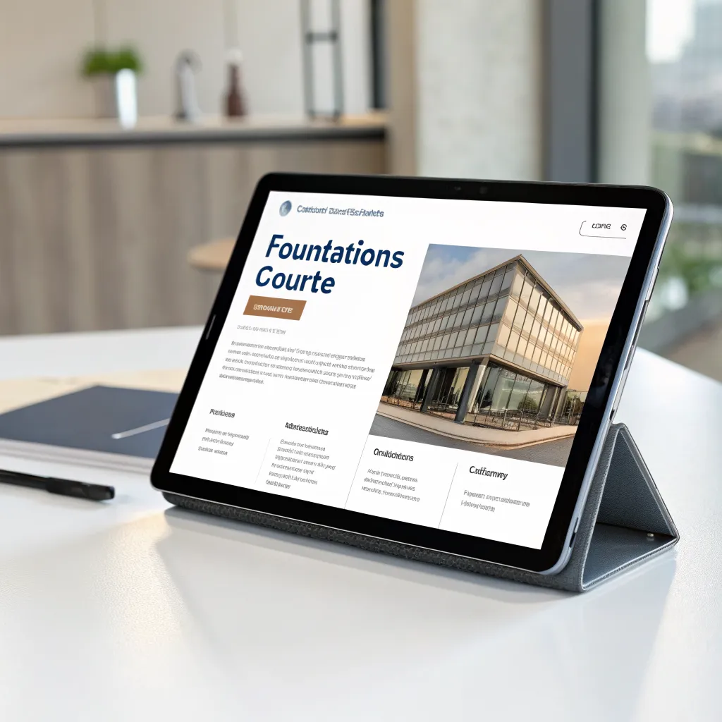 Tablet Foundations Course