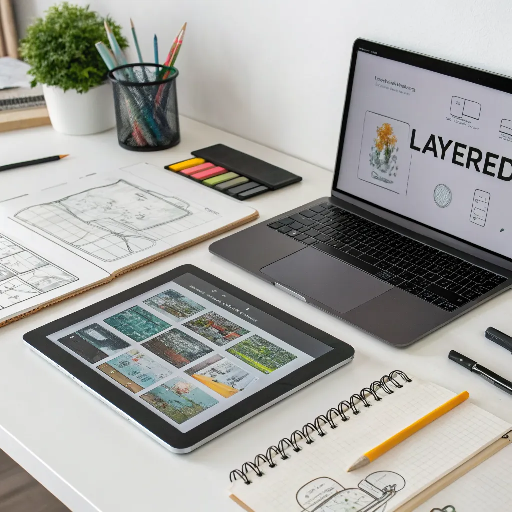 Layered creative process